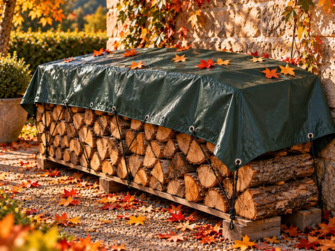 Bâche pour Bois de Chauffage