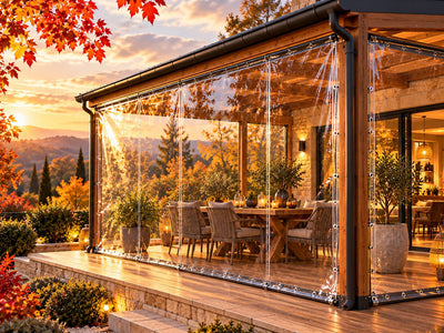 Bâche de Terrasse Transparente