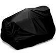 Housse de tondeuse autoportée noire en Oxford polyester imperméable, 183 x 137 x 117 cm