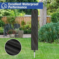 Housse d'étendoir à linge rotatif en Oxford 210D imperméable, 170 x 16 cm, 6 coloris