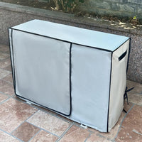 Housse climatiseur extérieur imperméable, protection solaire, volet enroulable, 4 tailles de 78 à 105 cm