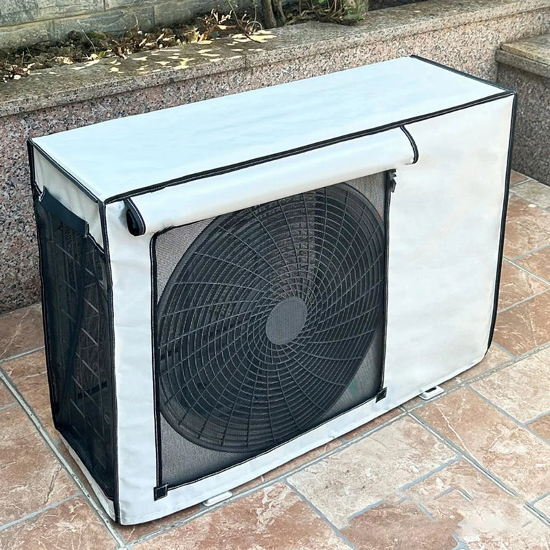 Housse climatiseur extérieur imperméable, protection solaire, volet enroulable, 4 tailles de 78 à 105 cm