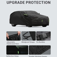 Housse de voiture pour Mini Cooper 2002-2024, imperméable, anti-UV, taffetas polyester, coupe-vent