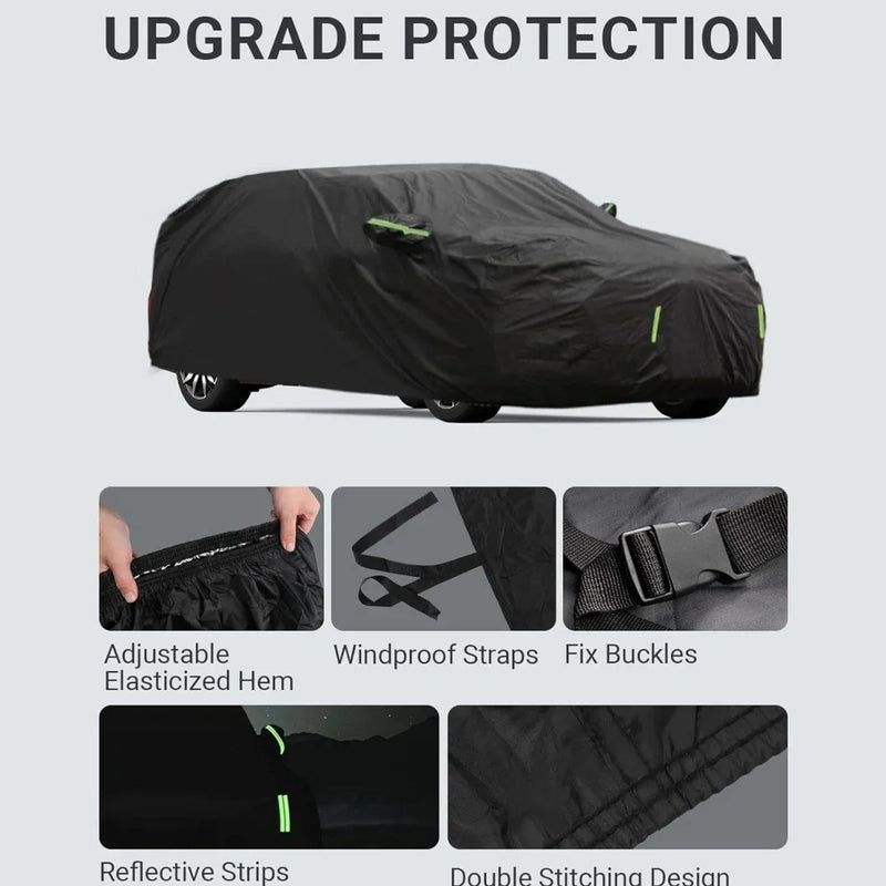 Housse de voiture pour Mini Cooper 2002-2024, imperméable, anti-UV, taffetas polyester, coupe-vent