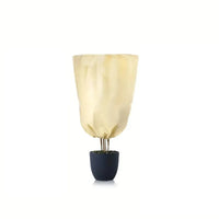 Housse d'hivernage pour plantes en tissu non tissé, cordon de serrage, beige ou blanc, 5 tailles