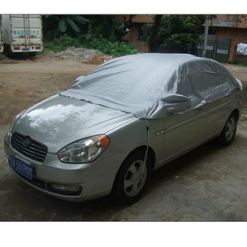 Demi-housse de voiture anti-soleil, anti-pluie et anti-neige, tailles L et XL
