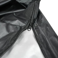 Housse de parasol noire 210D imperméable, déporté ou droit, 5 tailles de 183 à 280 cm