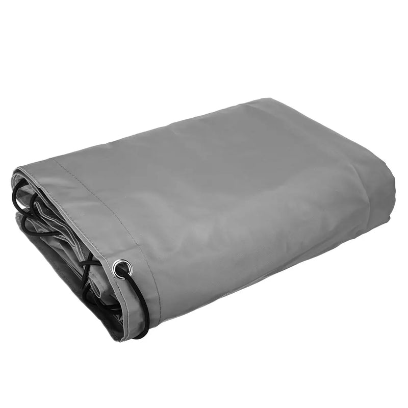 Bâche de remorque 600D imperméable, œillets et bandes réfléchissantes, 3 tailles