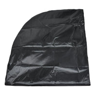 Housse de parasol déporté ou droit noire, Oxford 210D imperméable, fermeture éclair, 183 à 280 cm
