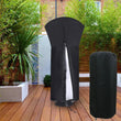 Housse de chauffage de terrasse imperméable avec fermeture éclair, Oxford 210D, 120 à 240 cm