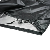 Housse de parasol noire 210D imperméable, déporté ou droit, 5 tailles de 183 à 280 cm