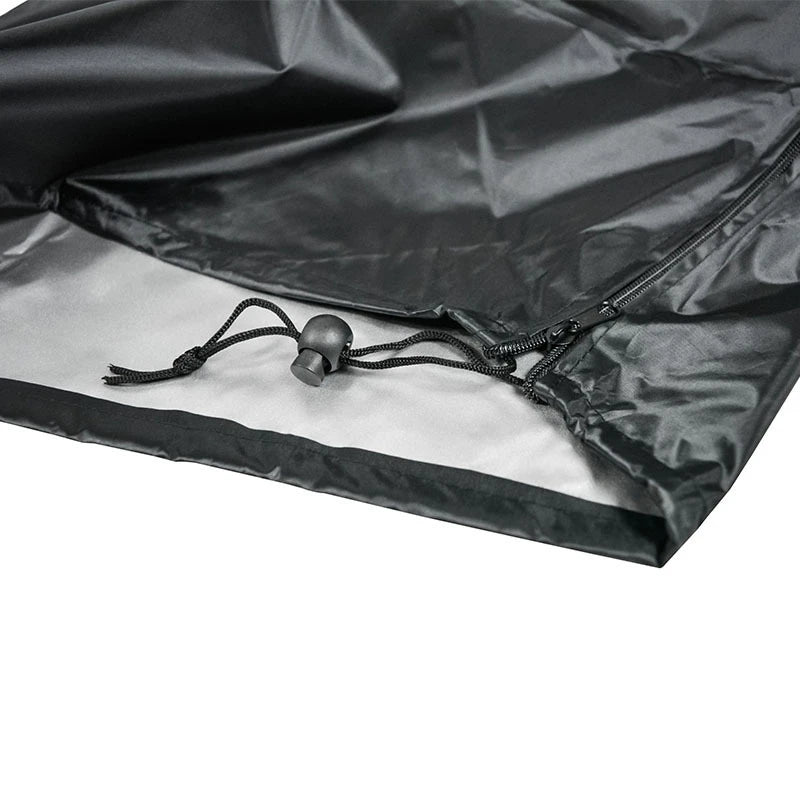 Housse de parasol déporté ou droit noire, Oxford 210D imperméable, fermeture éclair, 183 à 280 cm