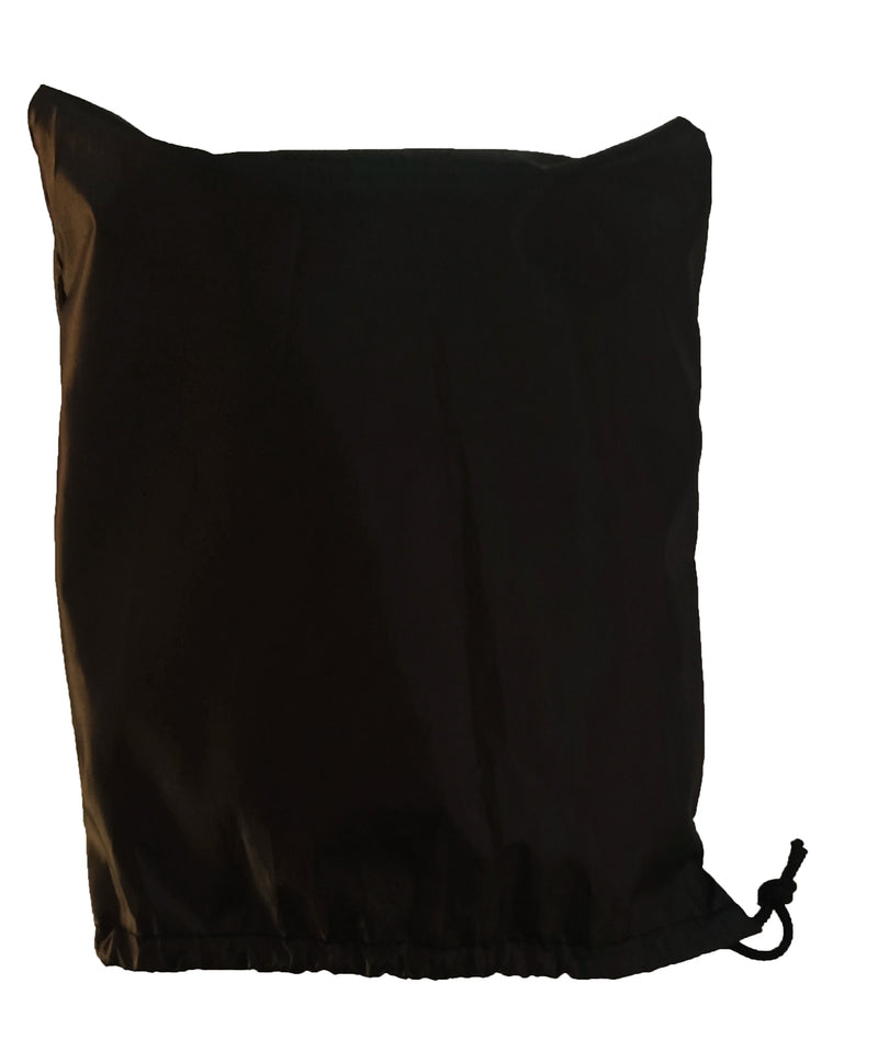 Housse de barbecue universelle imperméable en tissu Oxford noir, 4 tailles de 80 à 190 cm
