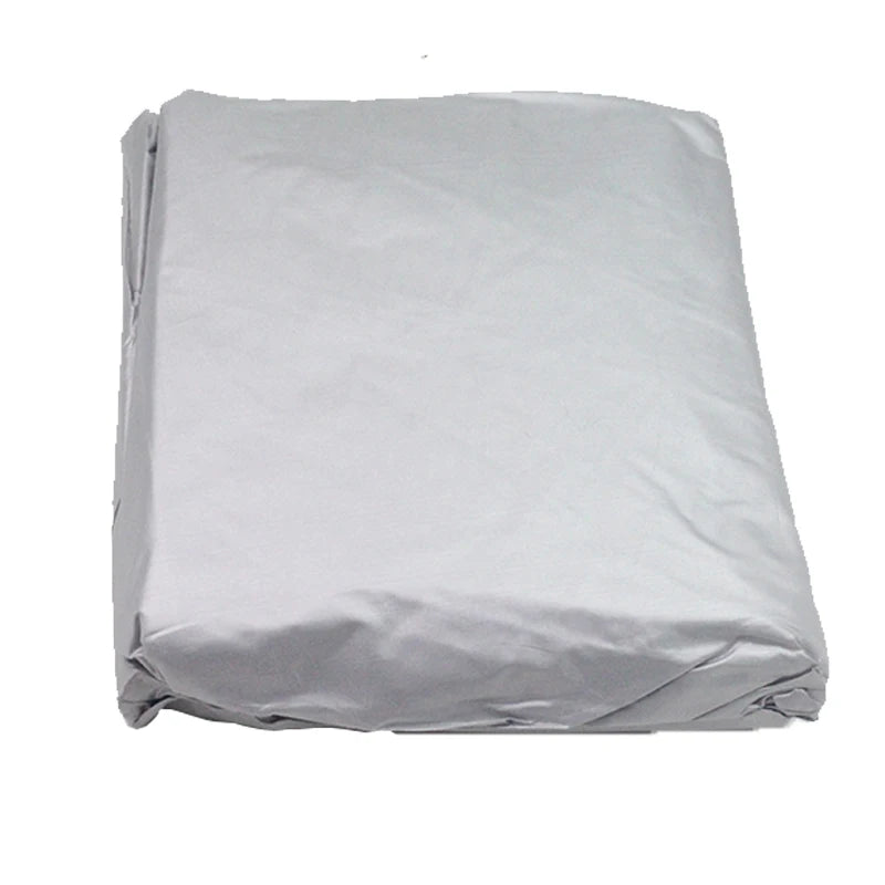 Housse voiture pour Renault Kangoo Maxi, Express, Compact et Van, polyester enduit PVC argenté
