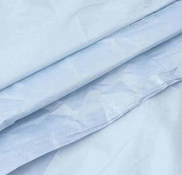 Housse voiture universelle argentée imperméable et anti-UV, 7 tailles de 4,15 à 5,40 m
