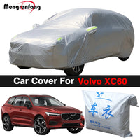 Housse voiture pour Volvo XC60, polypropylène 170T, poches de rétroviseurs, 480 x 195 x 175 cm