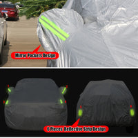 Housse voiture pour Kia Sportage, polypropylène 170T, poches de rétroviseurs, sangles coupe-vent