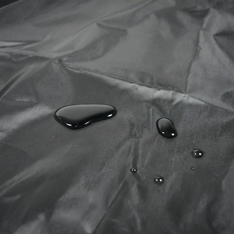 Housse de parasol noire 210D imperméable, déporté ou droit, 5 tailles de 183 à 280 cm