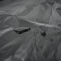 Housse de parasol déporté ou droit noire, Oxford 210D imperméable, fermeture éclair, 183 à 280 cm