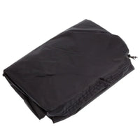 Housse barbecue noire en Oxford imperméable, intérieur argenté, 6 tailles de 80x66x100 à 200x230 cm
