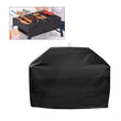 Housse barbecue noire en Oxford imperméable, intérieur argenté, 6 tailles de 80x66x100 à 200x230 cm