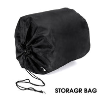 Housse bateau ponton imperméable Oxford 210D noire, 625 x 360 cm ou 750 x 360 cm