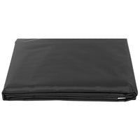 Housse de parasol droit noire en tissu Oxford avec fermeture éclair, 190 ou 230 cm