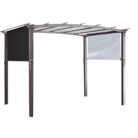 Toile de pergola 520 x 200 cm polyester 190T imperméable, protection solaire, 5 coloris