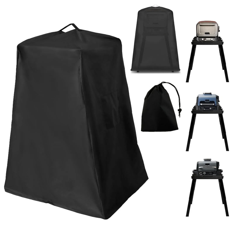 Housse four à pizza 8 en 1 pour Ninja Woodfire OO101, Oxford 420D imperméable, 89 x 69 x 114 cm