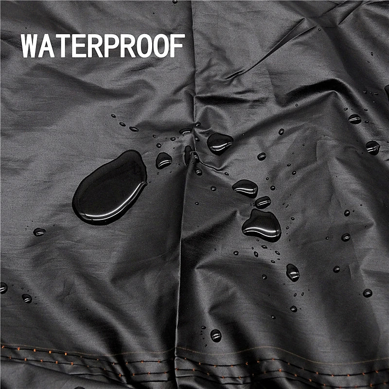 Housse de bateau remorquable imperméable anti-UV en polyester 210D, bateaux de 3,35 à 6,71 m
