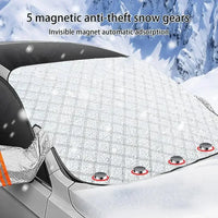 Protection pare-brise magnétique universelle anti-gel et anti-neige, 5 aimants, 3 tailles