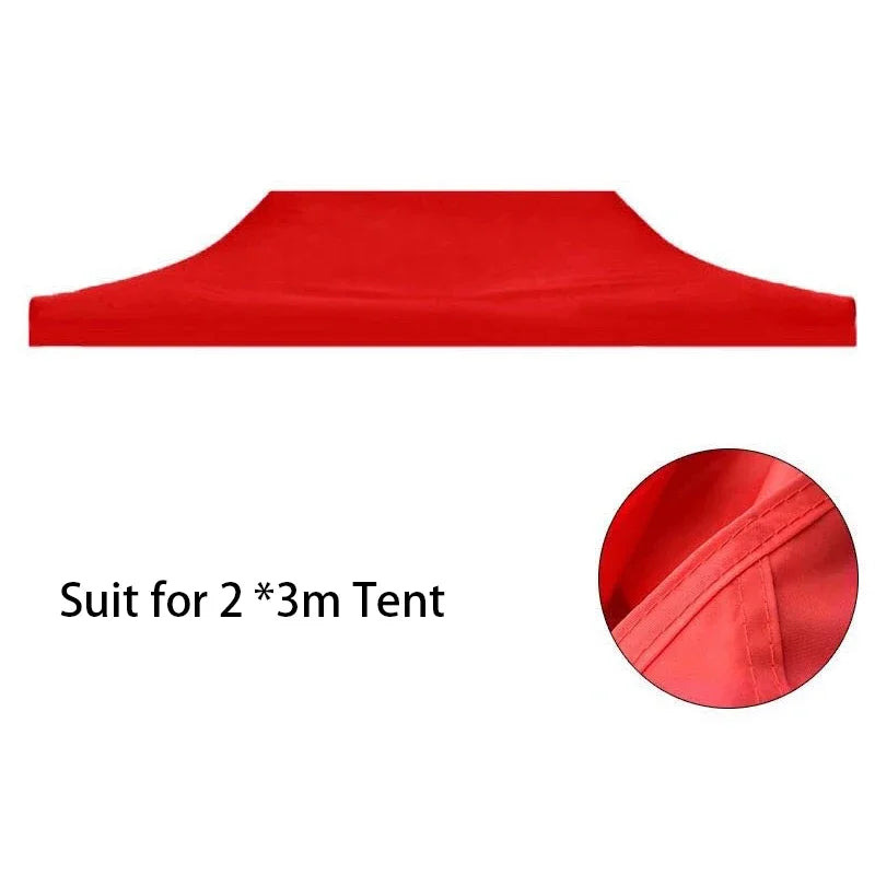 Bâche tonnelle pliante de remplacement Oxford 420D, 2x2 à 3x4,5 m, structure non incluse