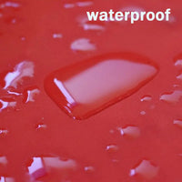 Toit de tonnelle 3x3 ou 2x2 m en Oxford 420D imperméable, rouge ou bleu