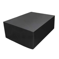 Housse billard noire doublée argent, Oxford à cordon de serrage, 7, 8 ou 9 pieds