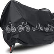 Housse de vélo imperméable et anti-poussière, intérieur et extérieur, grise ou noire