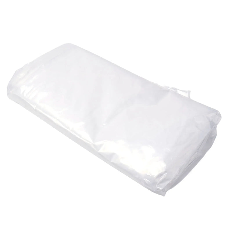 Bâche plastique transparente pour serre, film polyéthylène 0,04 mm, 2x6 m ou 2x10 m