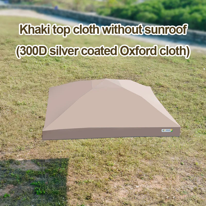 Toit de remplacement pour tonnelle pliante 3 x 3 m, Oxford imperméable, 6 coloris