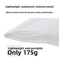 Tapis de sol de camping ultraléger imperméable pour tente, simple ou double
