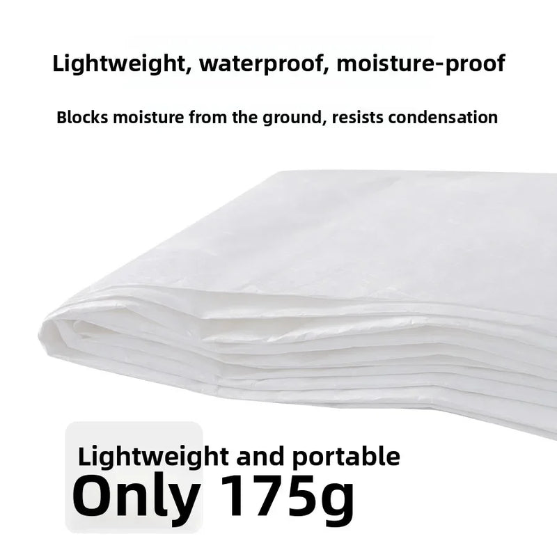 Tapis de sol de camping ultraléger imperméable pour tente, simple ou double