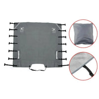 Housse avant de remorquage pour caravane, Oxford 210D imperméable et anti-UV, 220 x 175 cm