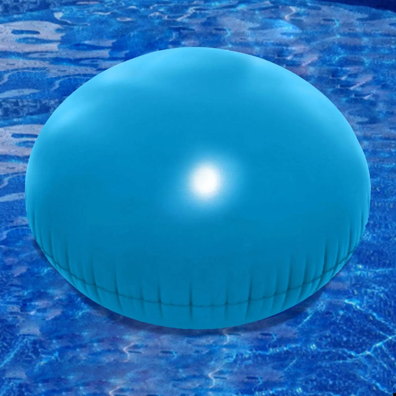 Coussin d'hivernage piscine hors sol gonflable bleu en PVC, 1,2 x 1,2 m