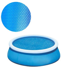 Bâche solaire à bulles piscine ronde ou rectangulaire, anti-UV, 8 tailles