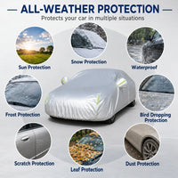 Housse voiture sur mesure pour Porsche 911 depuis 2019, imperméable, anti-UV, coloris argent ou noir