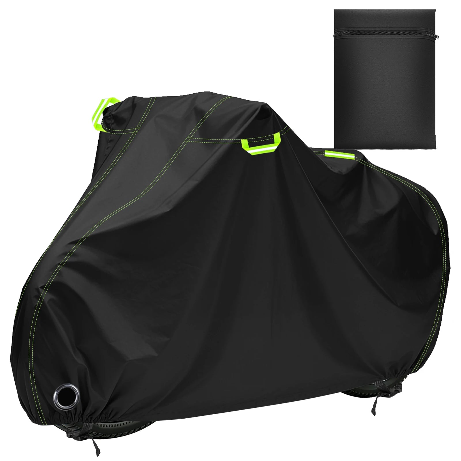 Housse vélo extérieur Oxford 210D imperméable, bandes réfléchissantes, toutes saisons, 3 tailles