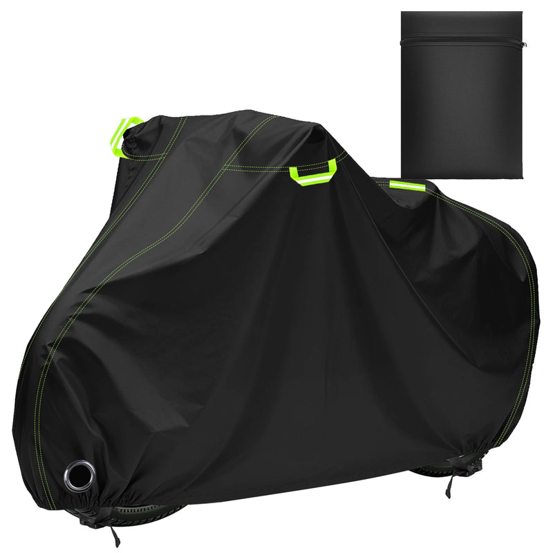 Housse vélo extérieur Oxford 210D imperméable, bandes réfléchissantes, toutes saisons, 3 tailles