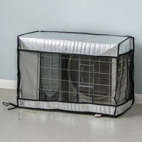Housse de climatiseur extérieur en aluminium, façade en maille, 5 tailles de 75 à 105 cm
