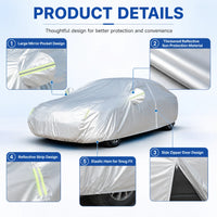 Housse voiture sur mesure pour Porsche 911 depuis 2019, imperméable, anti-UV, coloris argent ou noir