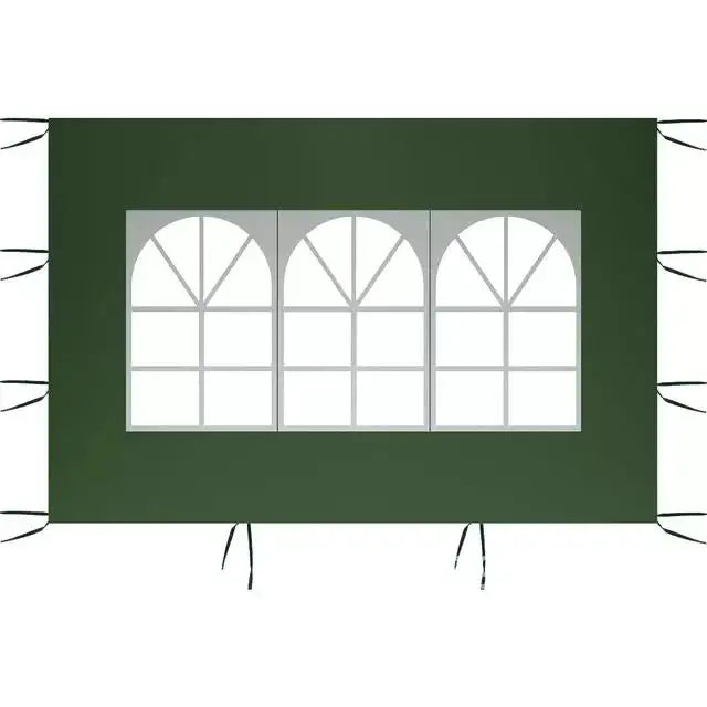Bâche latérale pour tonnelle 3x2 m en Oxford imperméable, avec ou sans fenêtres, 4 coloris