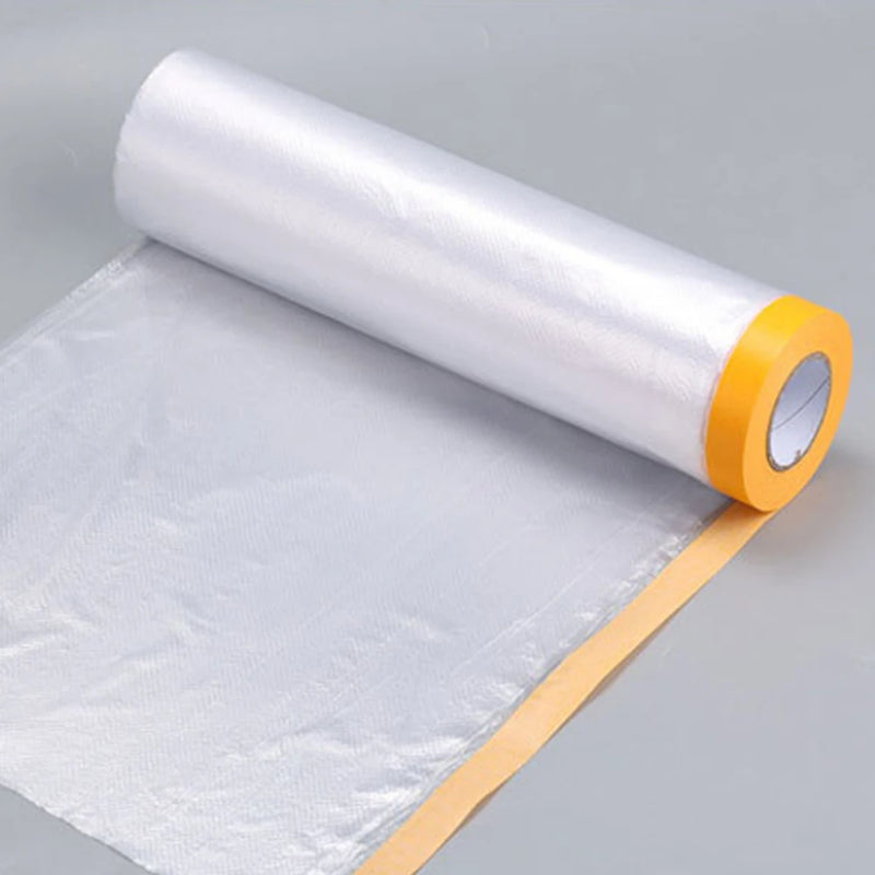 Film de masquage pré-adhésif pour peinture, rouleau de 20 m x 55 cm