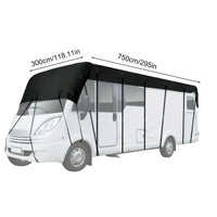 Housse de toit pour camping-car et caravane en Oxford 210D, imperméable et anti-UV